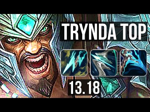 TRYNDAMERE vs RAMMUS (TOP) | 7/1/4, 1.4M mastery, 400+ games, Godlike | BR Master | 13.18