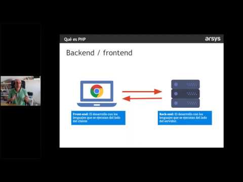 Webinar: Programación con PHP: Radiografía actual del lenguaje PHP