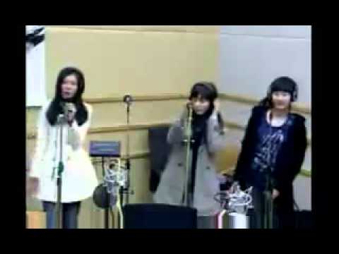 Ye Eun,Sun Ye & Sunmi Singing Work It Out @ Radio Show Ye Eun Impact 