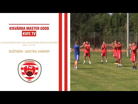 KVFC TV: Látogatóban NB III-as csapatunk szerdai edzésén – 2021. 07. 07.