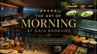 SEMEWAH INI SARAPAN DI GAIA HOTEL😍,WAJIB COBA SAAT KE BANDUNG!” Buffet Breakfast