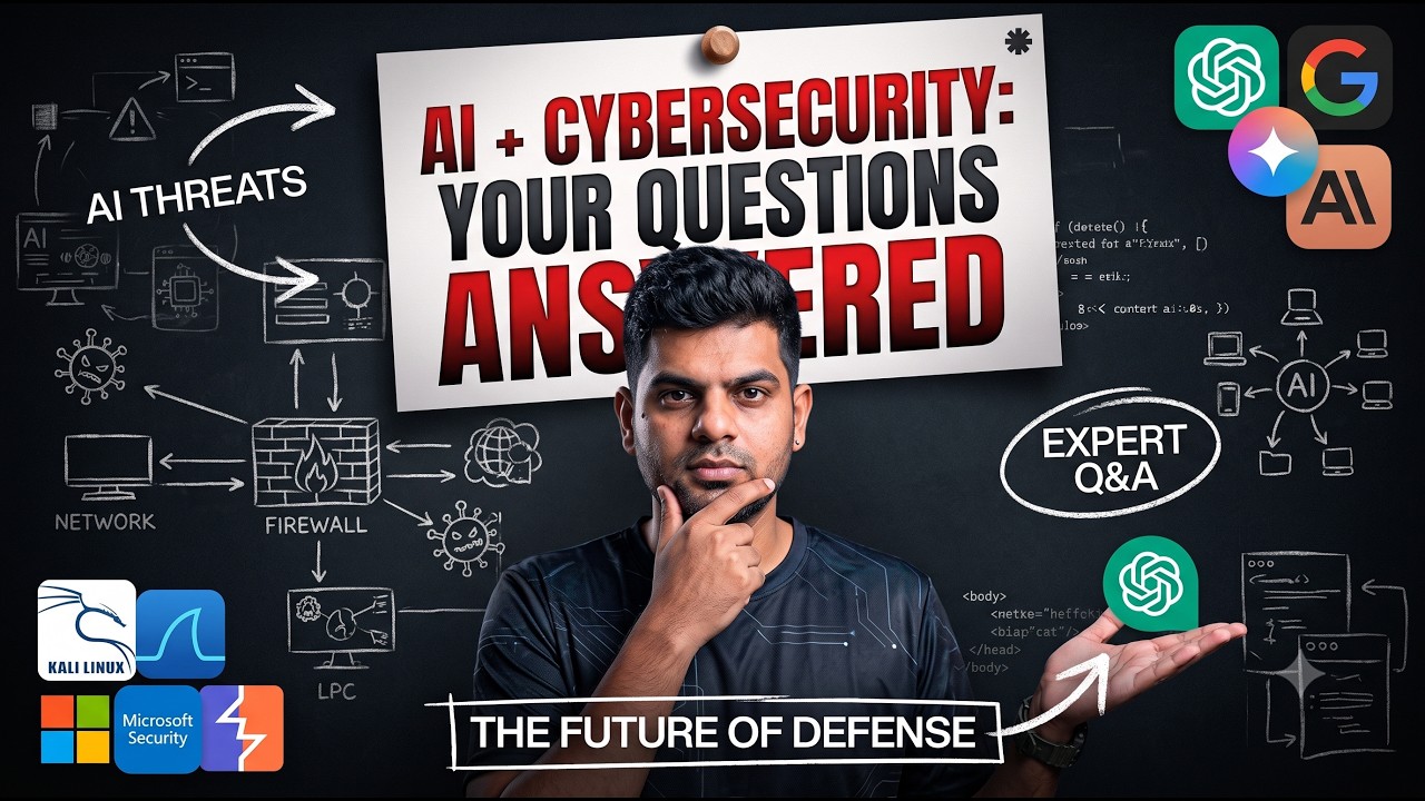 AI + cybersecurity | Your Cybersecurity Questions Answered | Cybersecurity career questions |