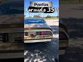 1977 Pontiac Formula 350 Description