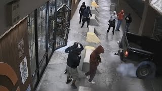 Masked Robbers Smash And Raid Texas Gun Shop (Video)