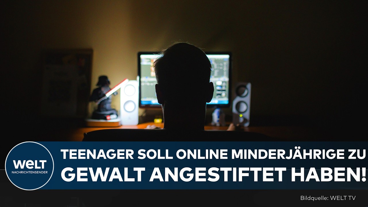 DIGITALER HORROR: 19-Jähriger soll Jugendliche zu Gewalt und Brandstiftungen angestiftet haben!
