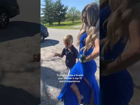 POV you have a little brother😭