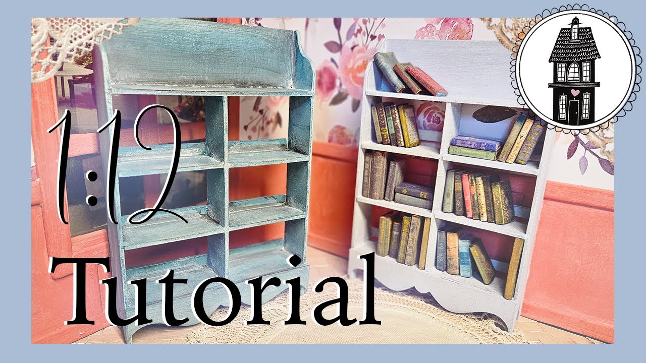 Miniature Bookcase 