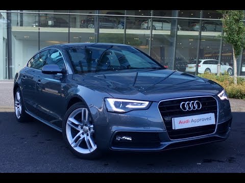 GN66PXA AUDI A5 TDI S LINE GREY 2016, West London Audi