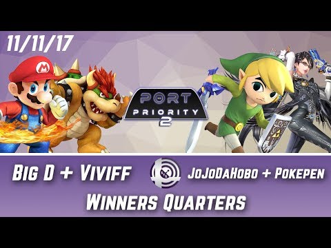 Port Priority 2 - Big D + Viviff Vs. JoJoDaHobo + Pokepen - Winners Quarters