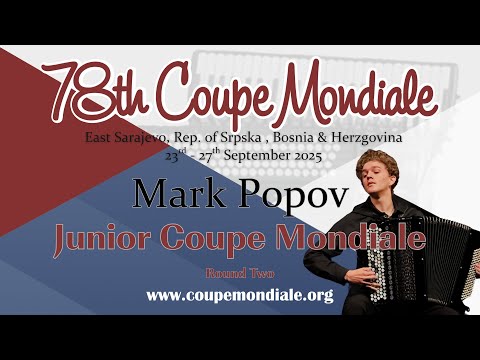 Mark Popov - Russia - Junior Coupe Mondiale 2025 - Round 2