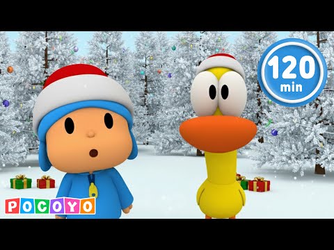 🎄 Let's Decorate the CHRISTMAS TREE! 🎨 | Pocoyo English | 2 HOURS | Christmas Cartoons for Kids