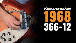 Video thumbnail for CONVERTIBLE Guitar! 1968 Rickenbacker 366-12 by Chicago Music Exchange