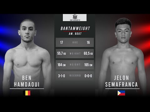 Cage Survivor 14: Ben Hambaoui vs. Jelon Semafranca Full Fight
