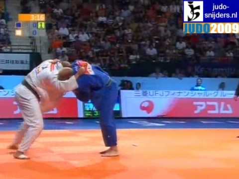 Judo 2009 Rotterdam: Henk Grol (NED) - Alberto Borin (ITA) [-100kg].