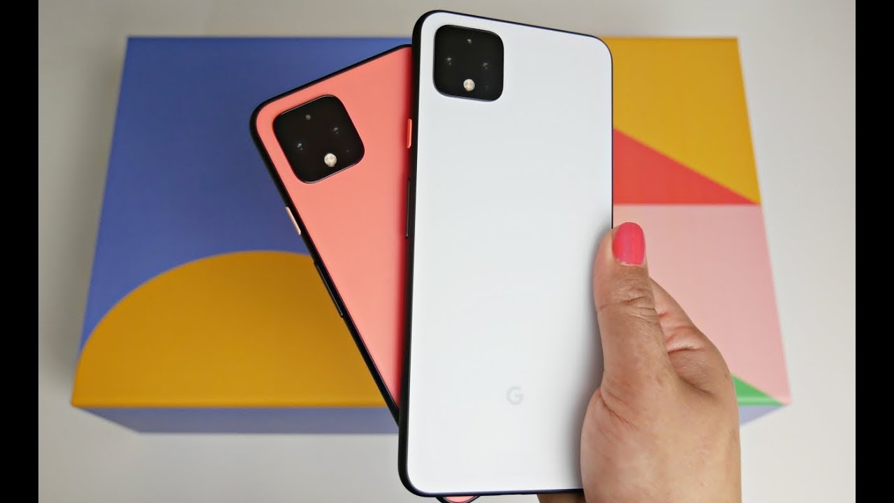 GOOGLE PIXEL 4 / 4XL | UNBOXING & REVIEW | CAMERA TEST | Clearly White | Oh So Orange