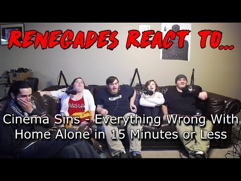 Renegades React to... Cinema Sins - Everything Wrong With Home Alone in 15 Minutes or Less