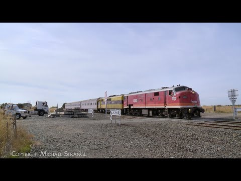 ChumRail 42103 & SSR GM10 With MK82 ARTC AK Track Test Carriages (16/2/2023) - PoathTV Trains