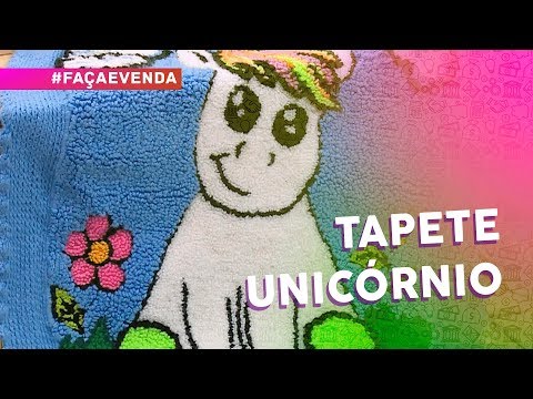 Tapete unicórnio por Tania Silva