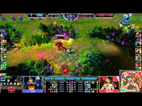 Copenhagen Wolves vs Denial EU Game 2   S4 EU LCS Summer Promotion Tournament Day 2   CW vs DNL MUST