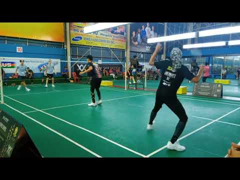 Badminton QF MAXX JEBAT Melaka Men's Double Bakat Baru Tournament - Bilal / Chun Hou Vs Ijat / Zuan