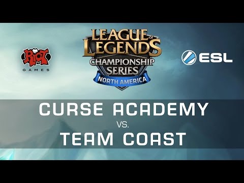 League of Legends - Curse Academy vs. Team Coast - NA LCS Expansion Tournament Game 2