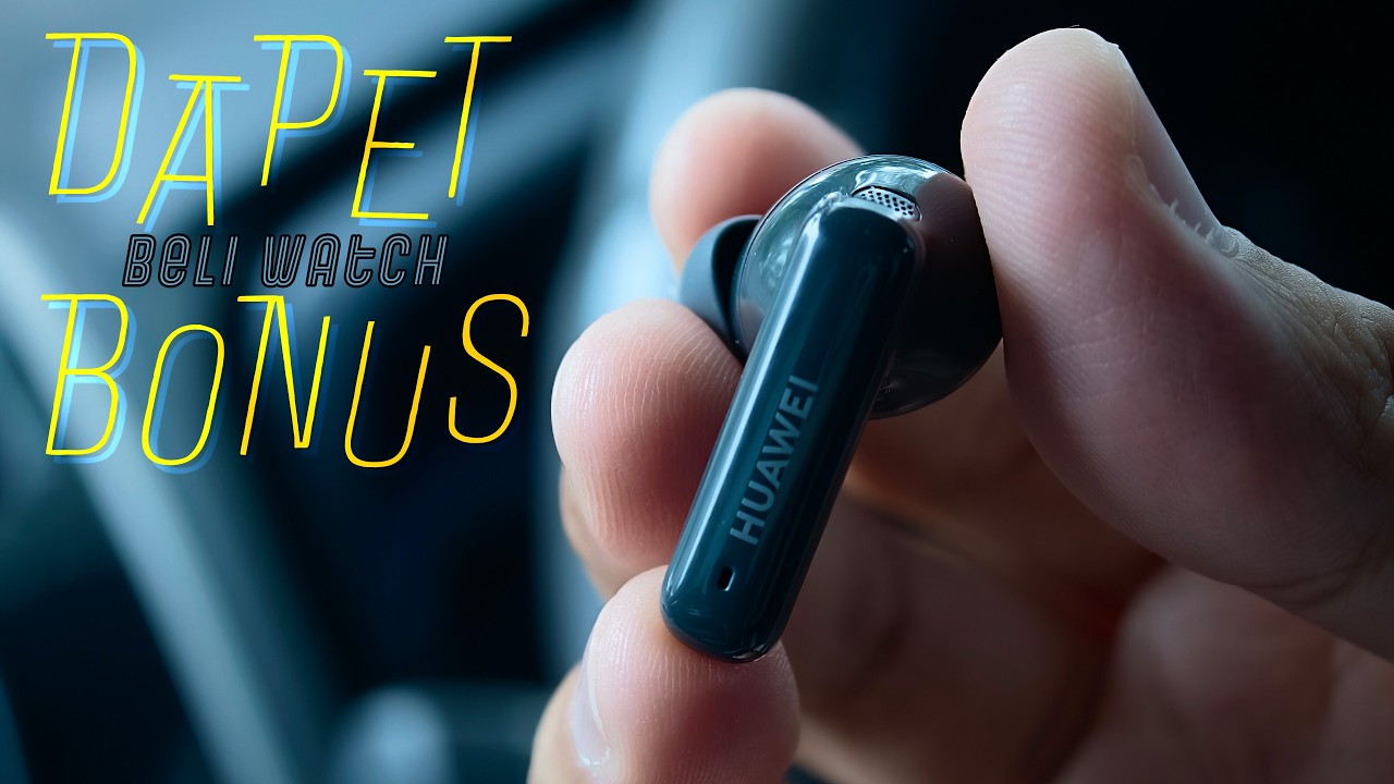 Harga Hancur Karena Dijadikan Bonusan??? Review HUAWEI Freebuds 6i