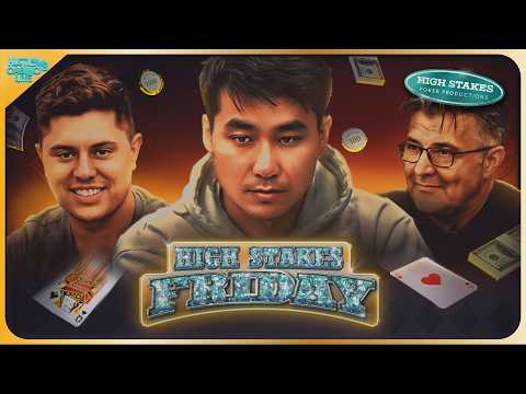 Rampage, Mariano, Mike X & Brown Balla Play HIGH STAKES $100/100 - Commentary by David Tuchman