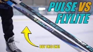 Bauer Pulse vs Bauer Flylite Hockey Stick Review - What BEFORE you buy