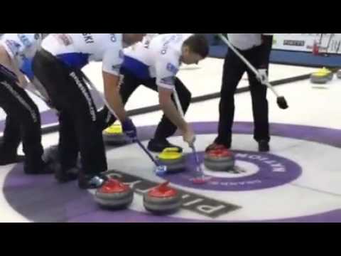Reid Carruthers makes nifty in-off to land shot stone at GSOC National