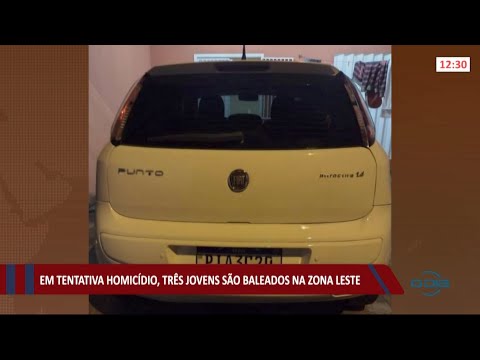 Em tentativa de homicídio, três jovens são baleados na zona leste 14 07 2021