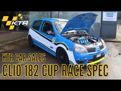 FOR SALE | KTR Clio 2RS 182 CUP 750 MOTOR CLUB CHAMPIONSHIP CAR