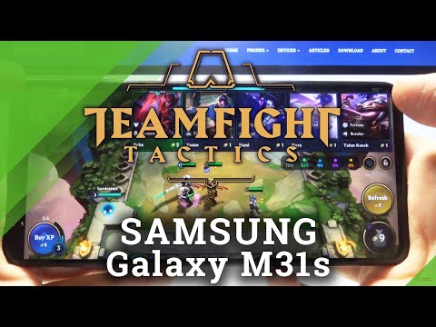 Test Game TFT Mobile on SAMSUNG Galaxy M31s | Exynos 9611 | 6GB RAM | Gameplay - FPS Check