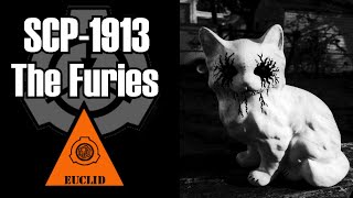 SCP-1913 The Furies | object class euclid | animal / Pitch Haven / statue scp