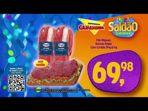 CARNA SALDÃO GUANABARA. OFERTAS VÁLIDAS NESTE SÁBADO 07/02/2026 E DOMINGO 08/02/2026.