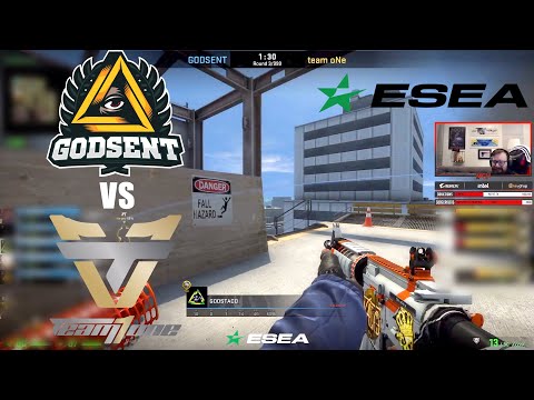 Godsent vs TeamOne - ESEA summer 2021 | HIGHLIGHTS | CSGO