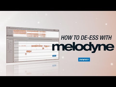 MMTV: Melodyne 4 De-Essing | Carlo Libertini