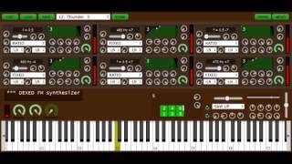 Video thumbnail for Dexed FM synth VST by Digital Suburban by PLUGINS4FREE