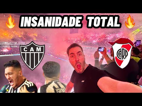 GOLEADA ANTOLÓGICA DO GALO EM CIMA DO RIVER NA ARENA MRV/ Atlético-MG 3 x 0 River Plate