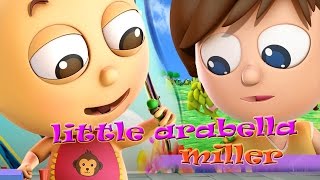 Little Arabella Miller, caterpillar, Rhymes | Nursery Rhymes For Kids