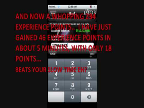 iMob Respect Point exploit/quick experience gain glitch.