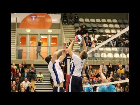 180318 Volley Tilburg Heren 1 - Sliedrecht Sport Heren 1 (Foto's Brian Cleton)