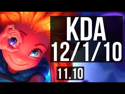 ZOE vs SETT (MID) | 12/1/10, 1100+ games, Legendary, 1.2M mastery | NA Master | v11.10