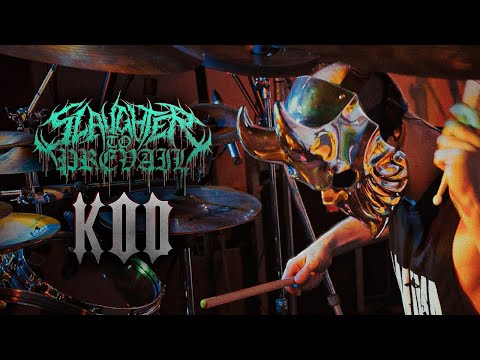 SLAUGHTER TO PREVAIL - KID OF DARKNESS (DRUM PLAYTHROUGH)