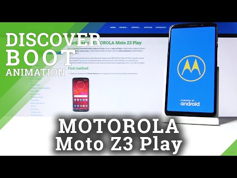 How Loading Animation Looks in MOTOROLA Moto Z3 Play – Discover Boot Animation