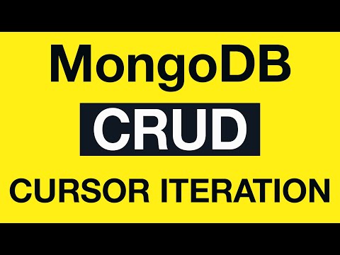 MongoDB CRUD Operations 18 Cursor iteration using next and hasNext