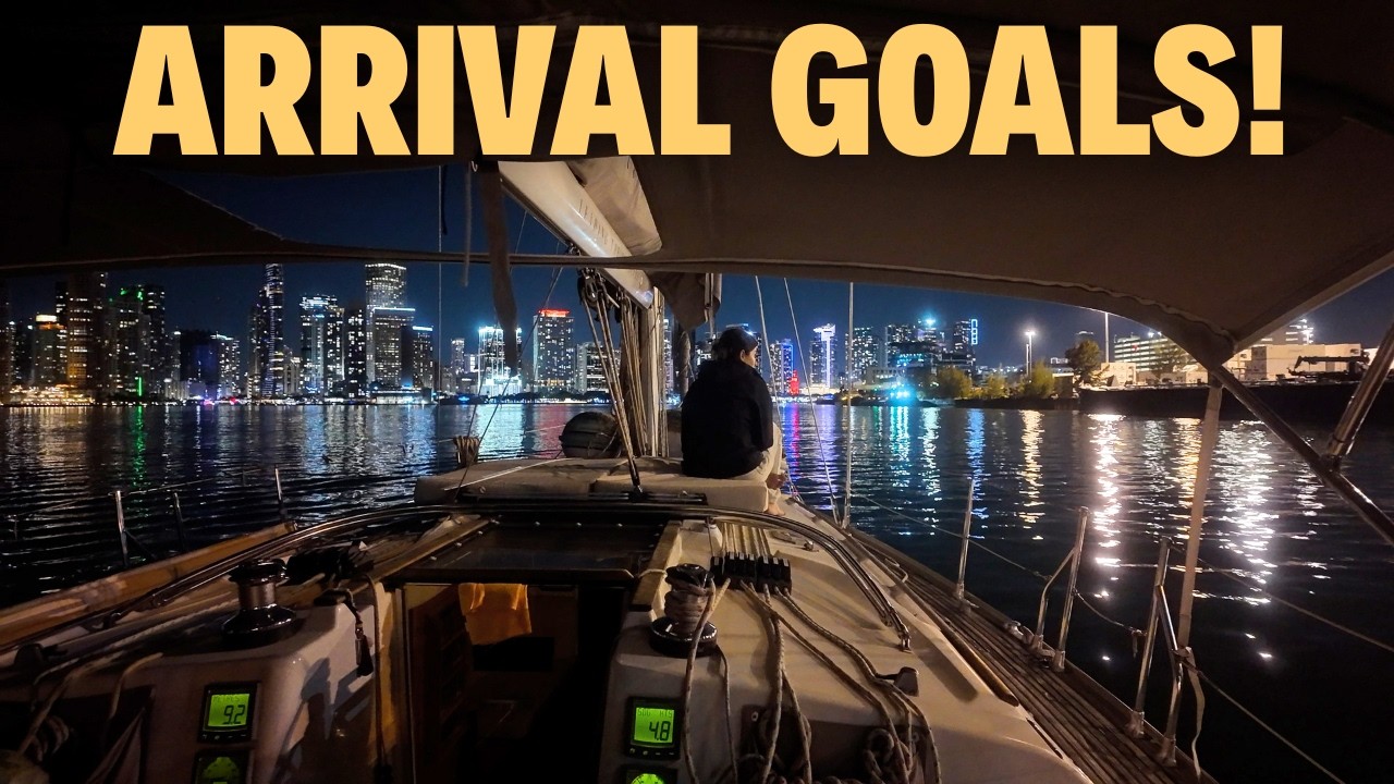 Arriving in Miami by Sailboat! (At Night 🤯) Ep-210