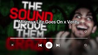 Cover art for Misery x Life Goes On x Verity MASHUP