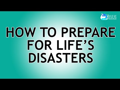 2023-08-30 How To Prepare For Life's Disasters - Ed Lapiz