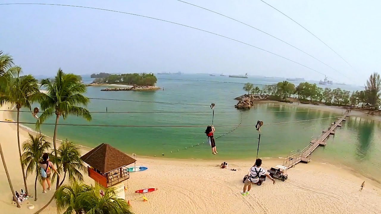 Sentosa's MegaZip Zipline a highlight reel of high-flying adventure!