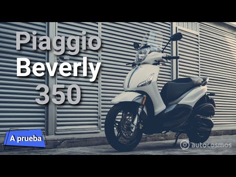 Piaggio Beverly 350 - Ejecutiva, divertida y sorpresiva